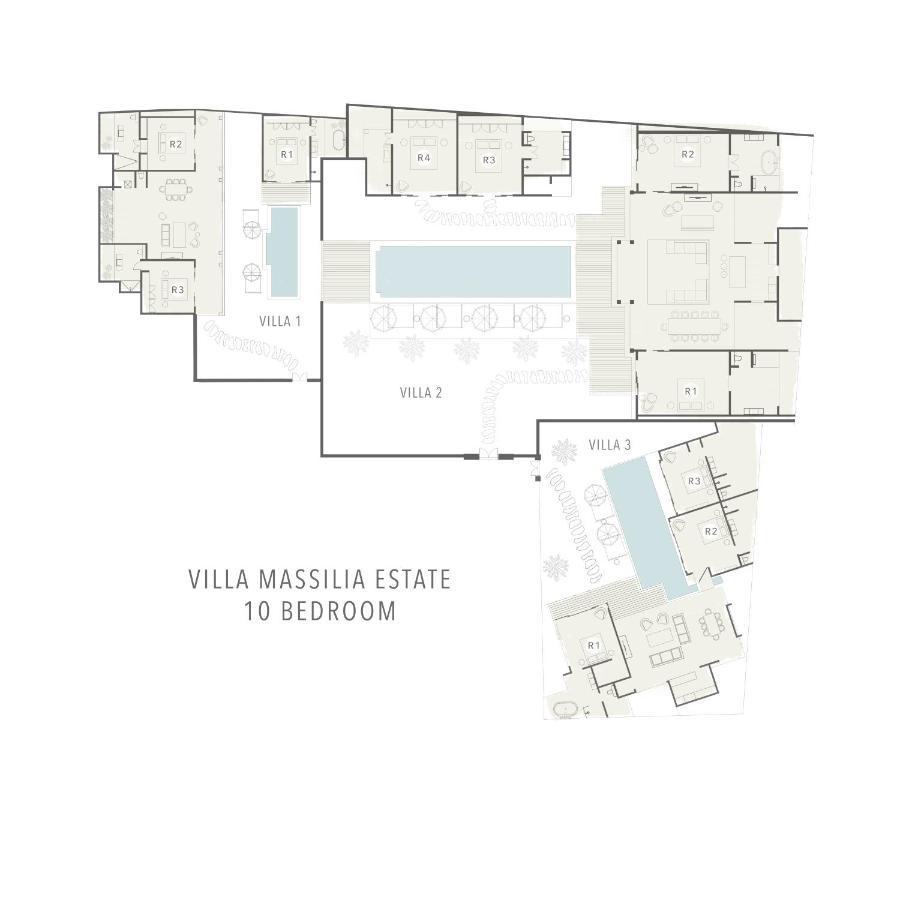 Villa Massilia Bali Seminyak Exterior foto